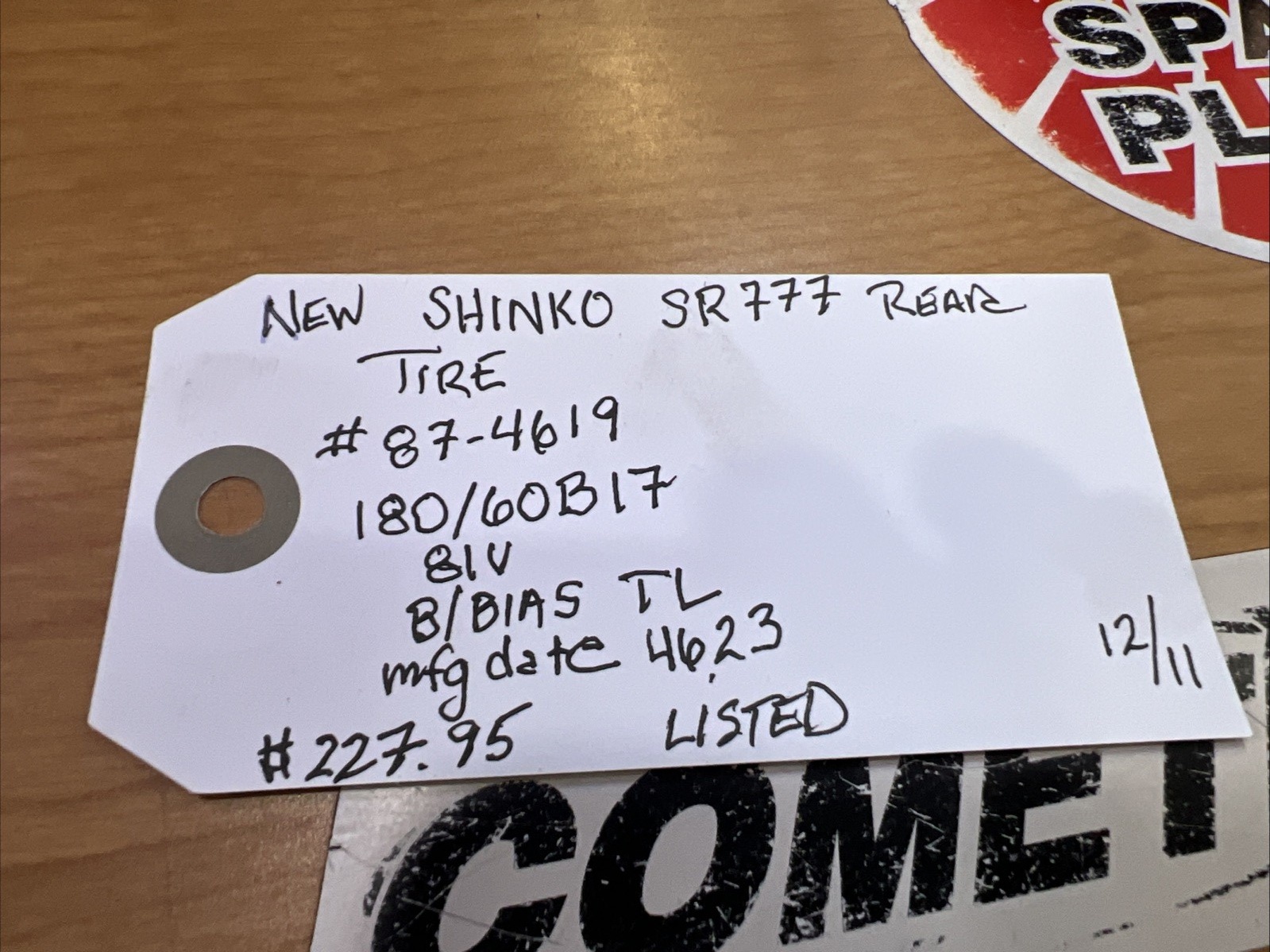 SR777 Rear Tire #87-4619 | Knobtown Cycle Kansas City