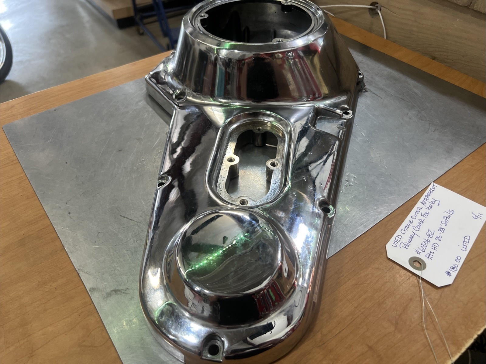 Chrome Outer Primary Cover For Harley Aftermarket #60506-82