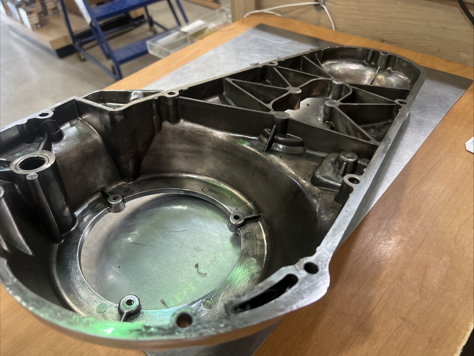 Chrome Outer Primary Cover For Harley Aftermarket #60506-82