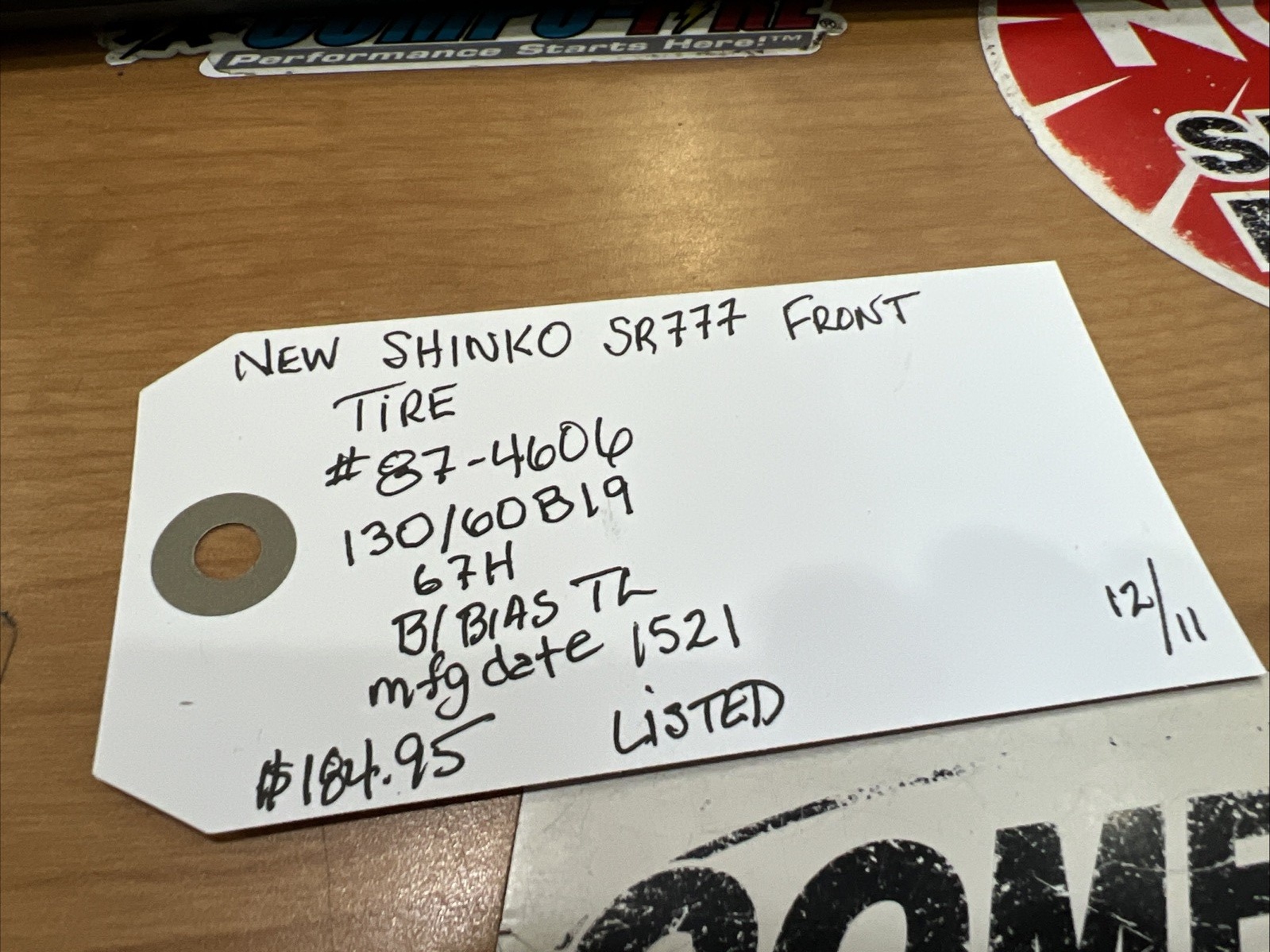 SR777 Front Tire #87-4606 | Knobtown Cycle Kansas City