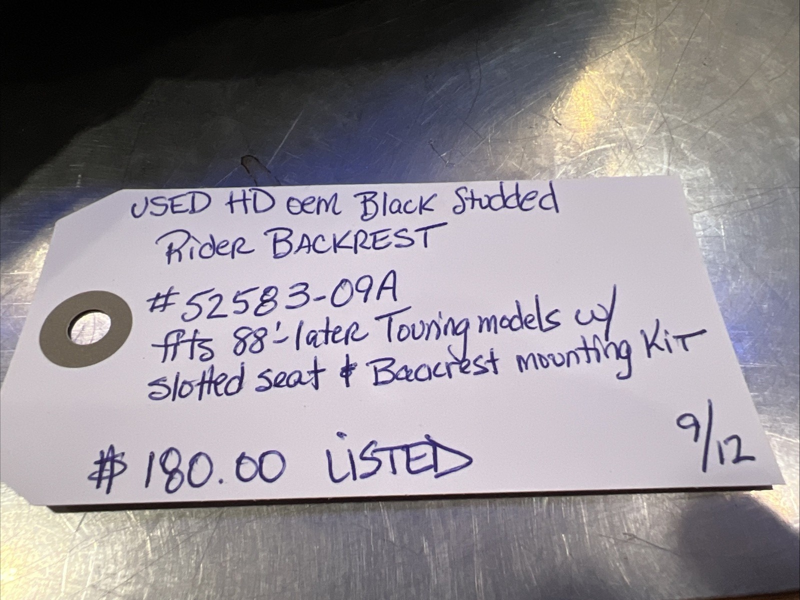 New Motorcycle Parts, New Parts