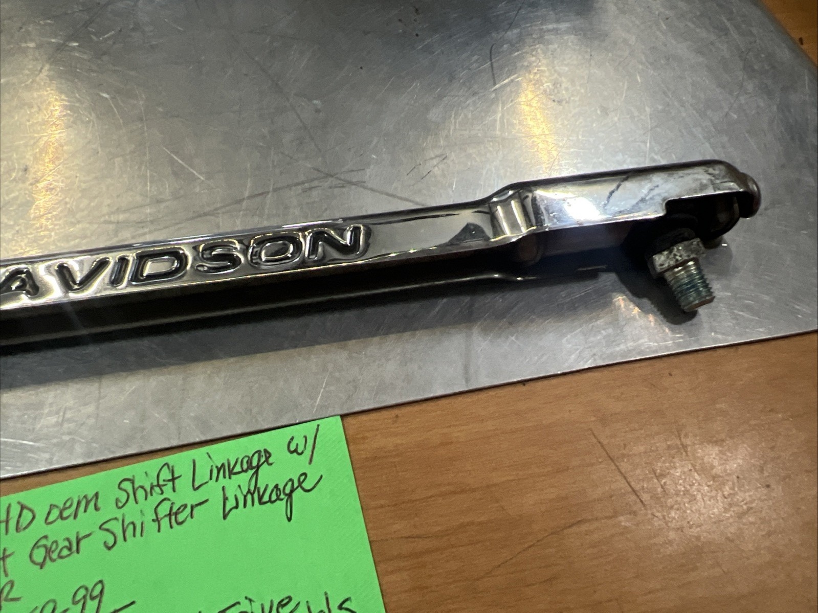 Harley Davidson oem Shift Linkage W/Script Gear Shifter