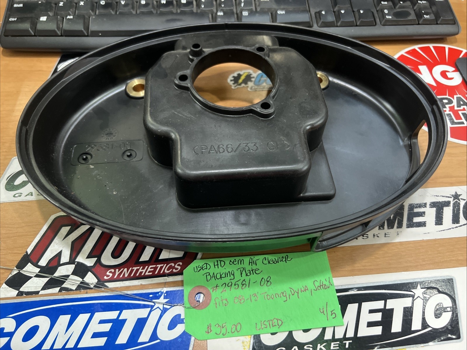 Harley Davidson oem Air Cleaner Backing Plate #29581-08