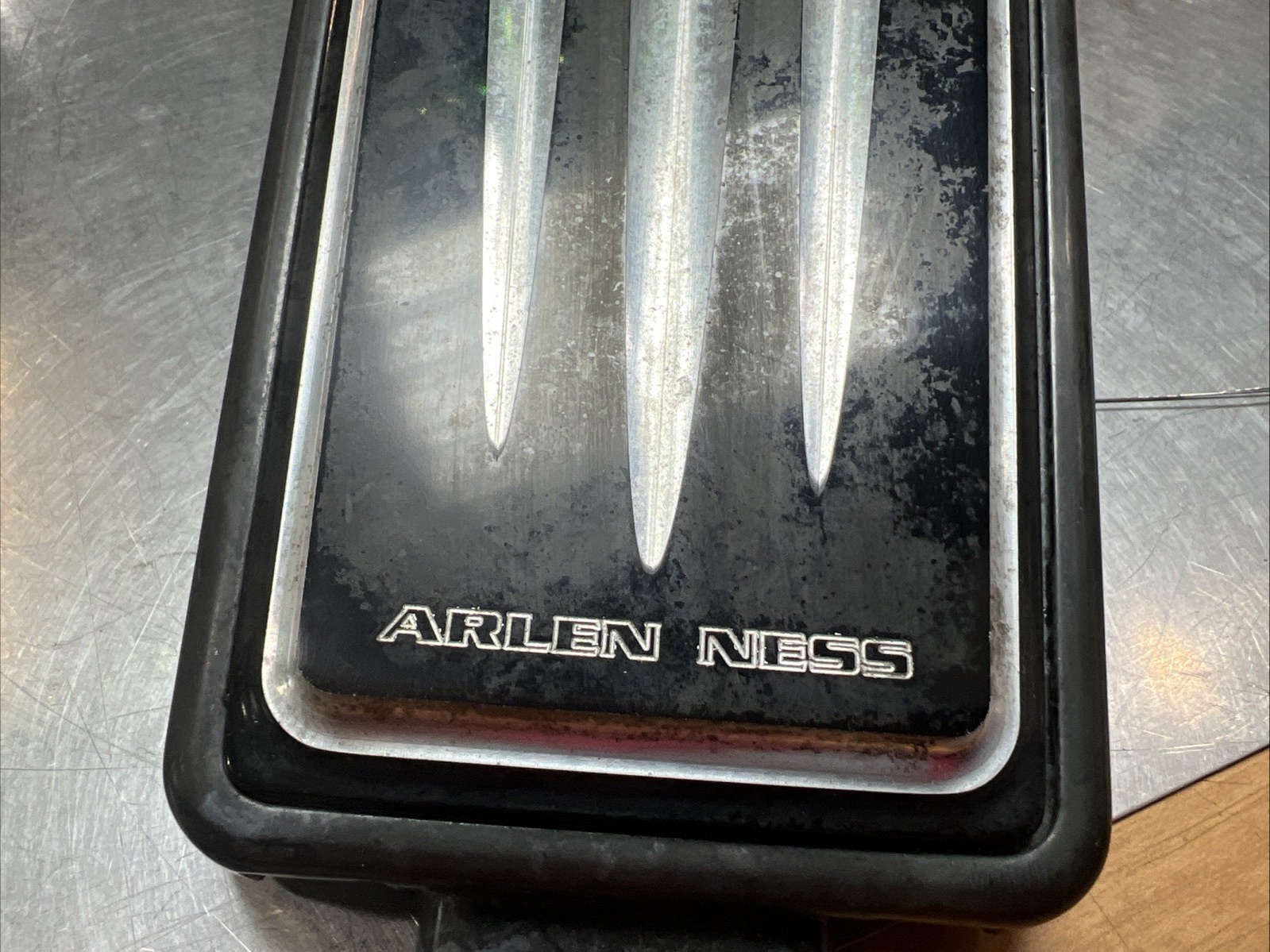 Harley Davidson oem Fuel Tank Console W/Arlen Ness Dash