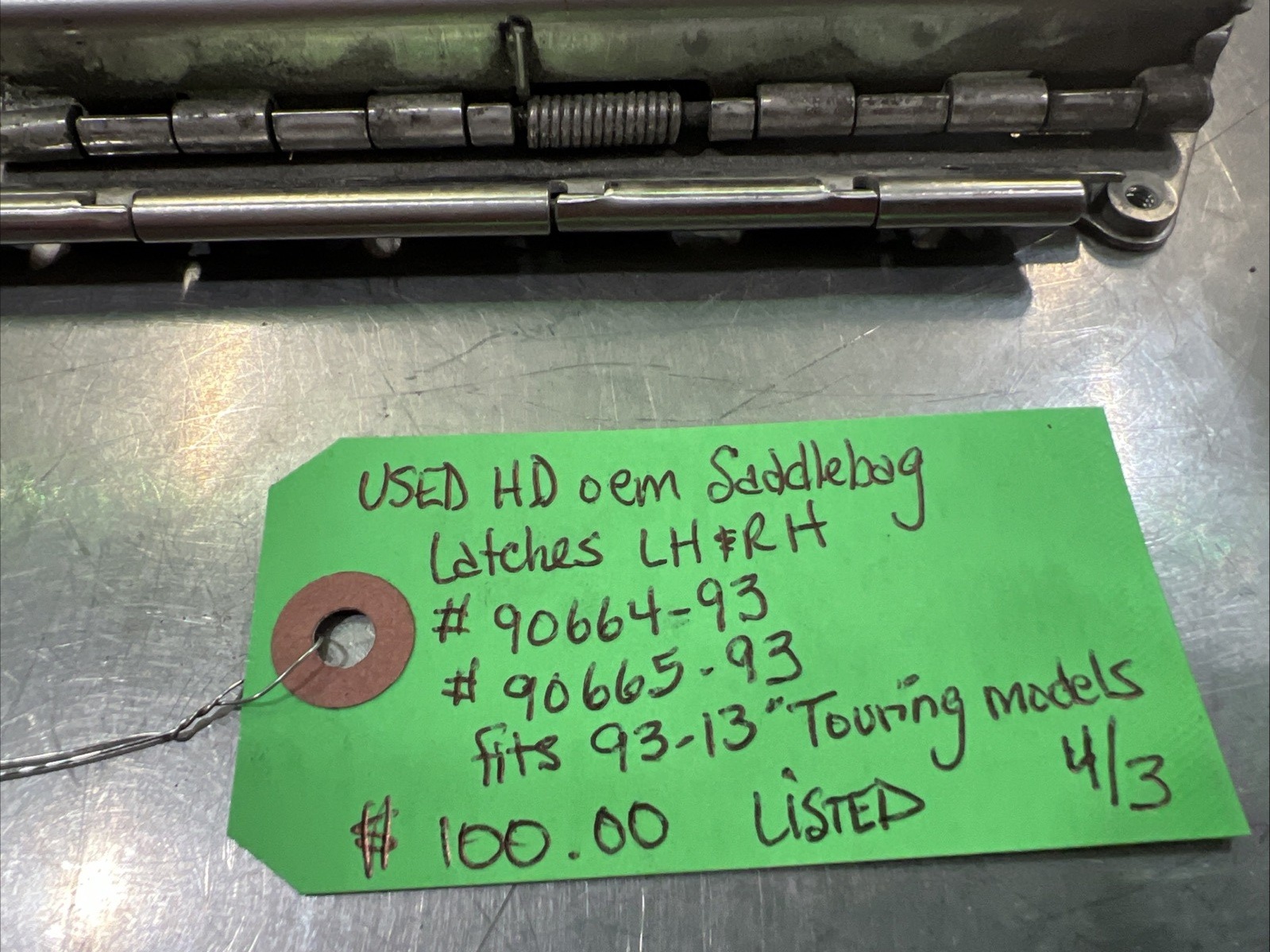 New Motorcycle Parts, New Parts