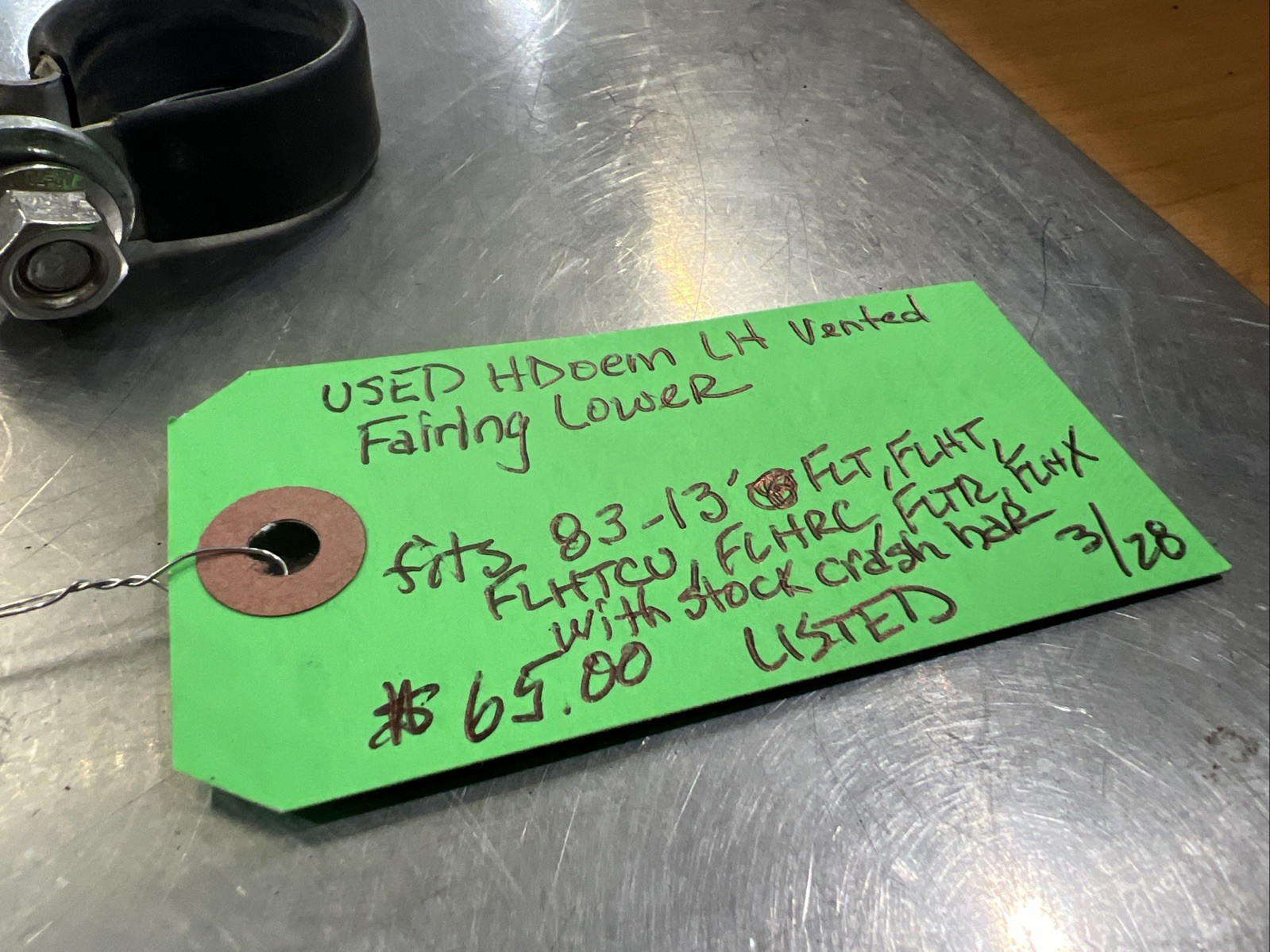 New Motorcycle Parts, New Parts