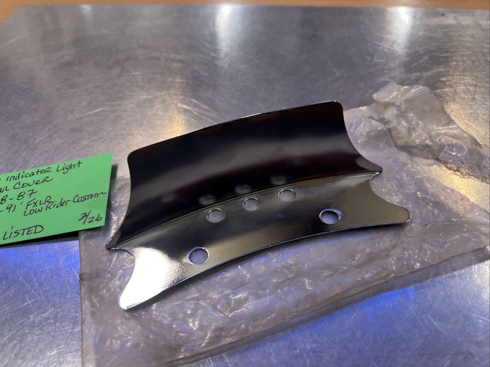 Harley Davidson Indicator Light Handlebar Cover #56148-87