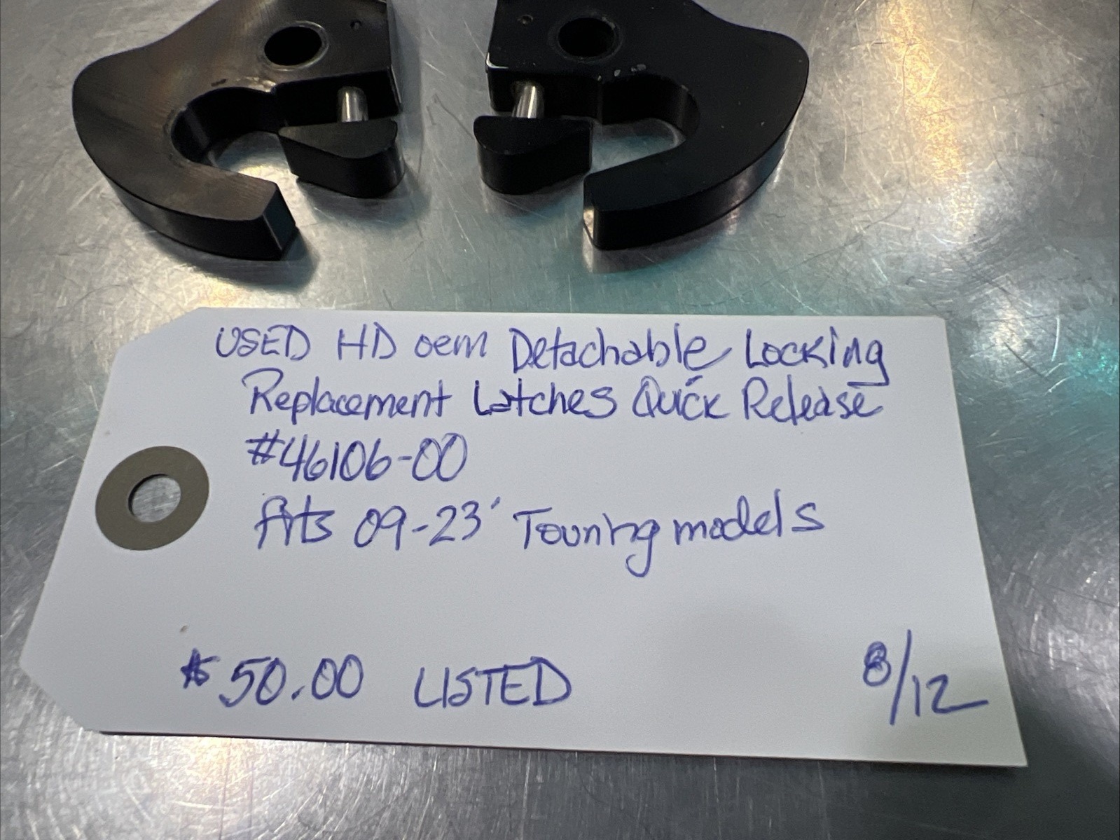 Harley Davidson oem Detachable Locking Replacement Latches