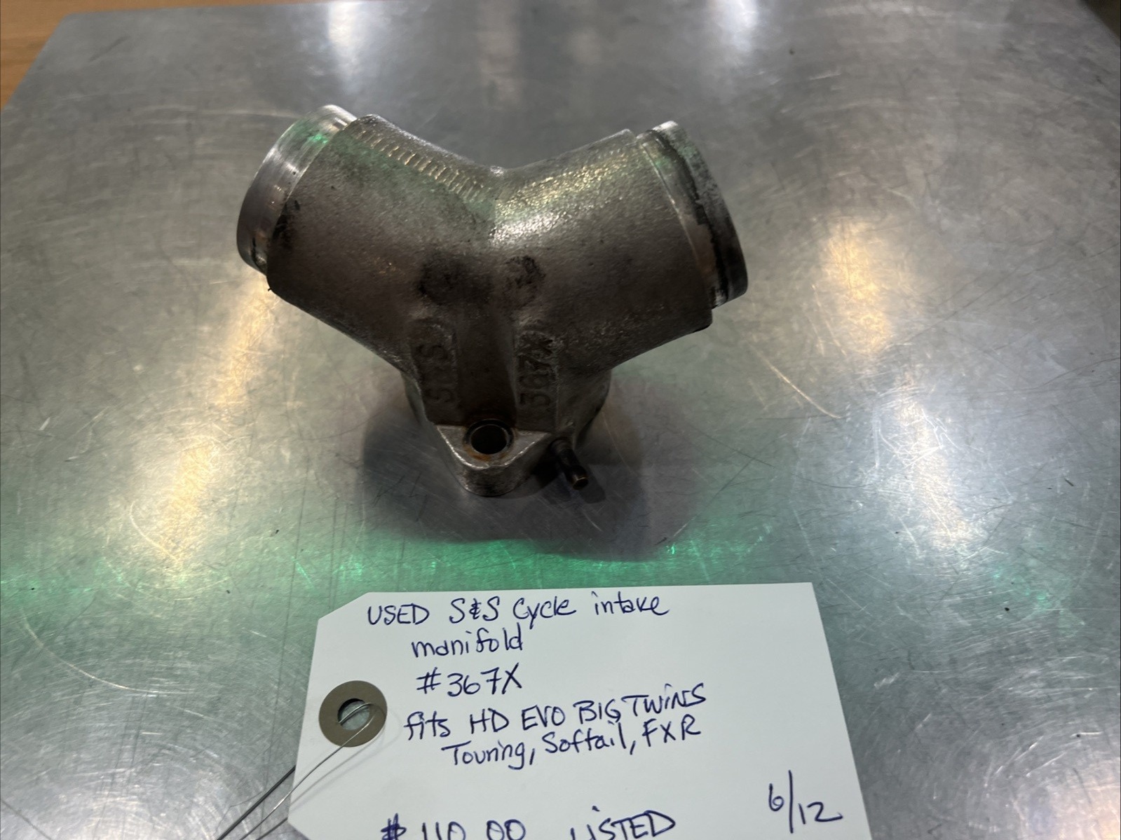 Intake Manifold #367X | Knobtown Cycle Kansas City