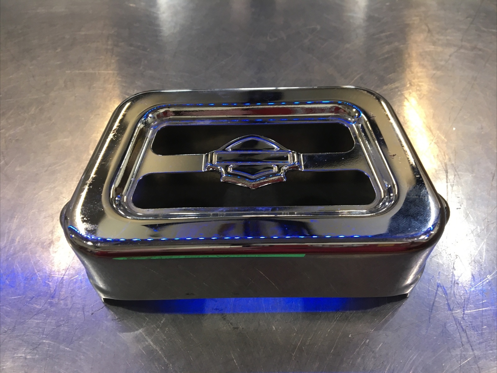 Harley Davidson oem Chrome Voltage Regulator Cover #74543-00