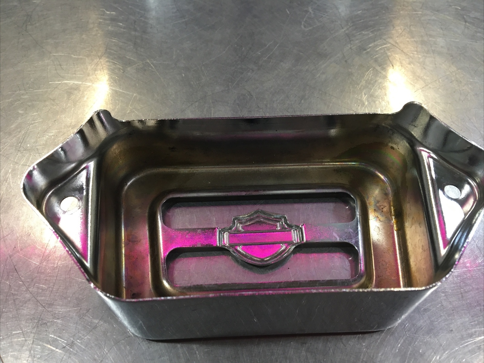 Harley Davidson oem Chrome Voltage Regulator Cover #74543-00