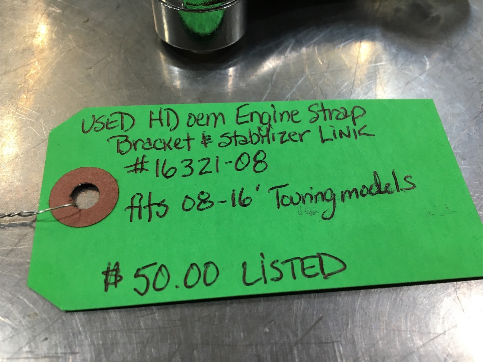 Harley Davidson oem Engine Strap Bracket & Stabilizer Link