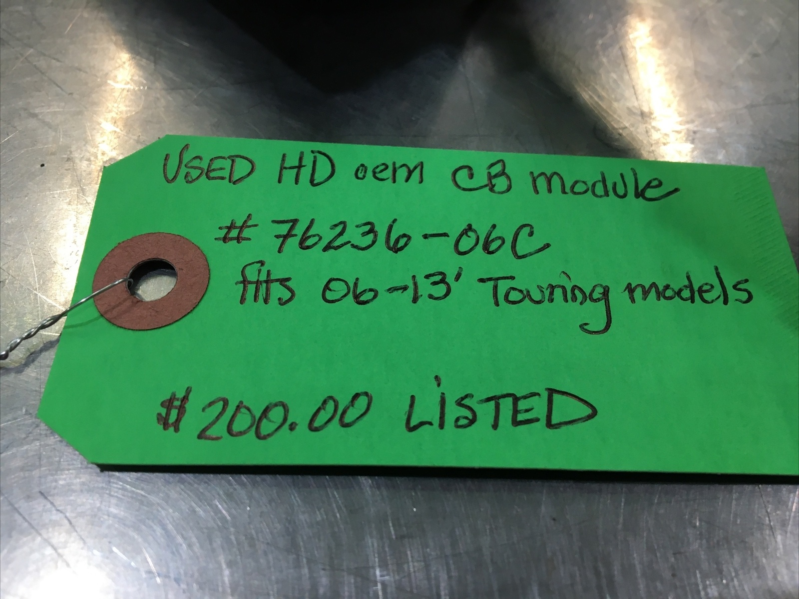 Harley Davidson oem CB Module #76236-06C | Knobtown Cycle