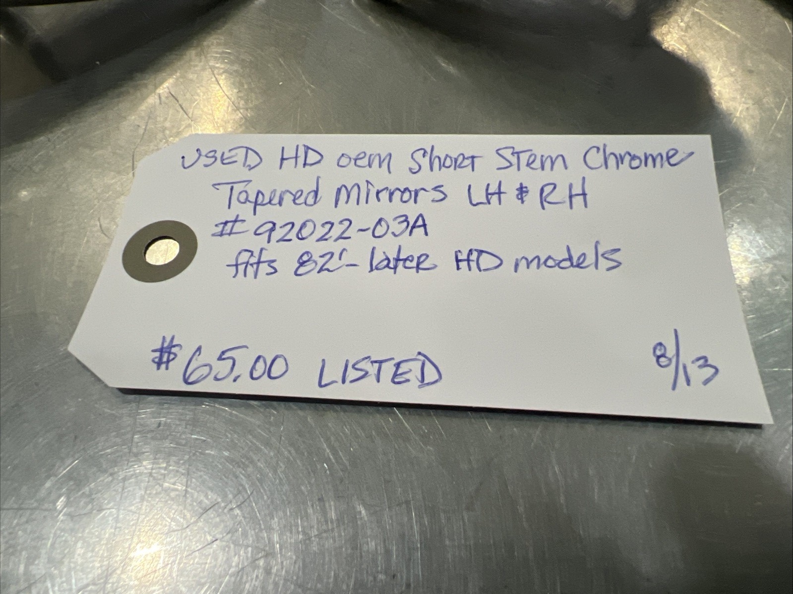 New Motorcycle Parts, New Parts