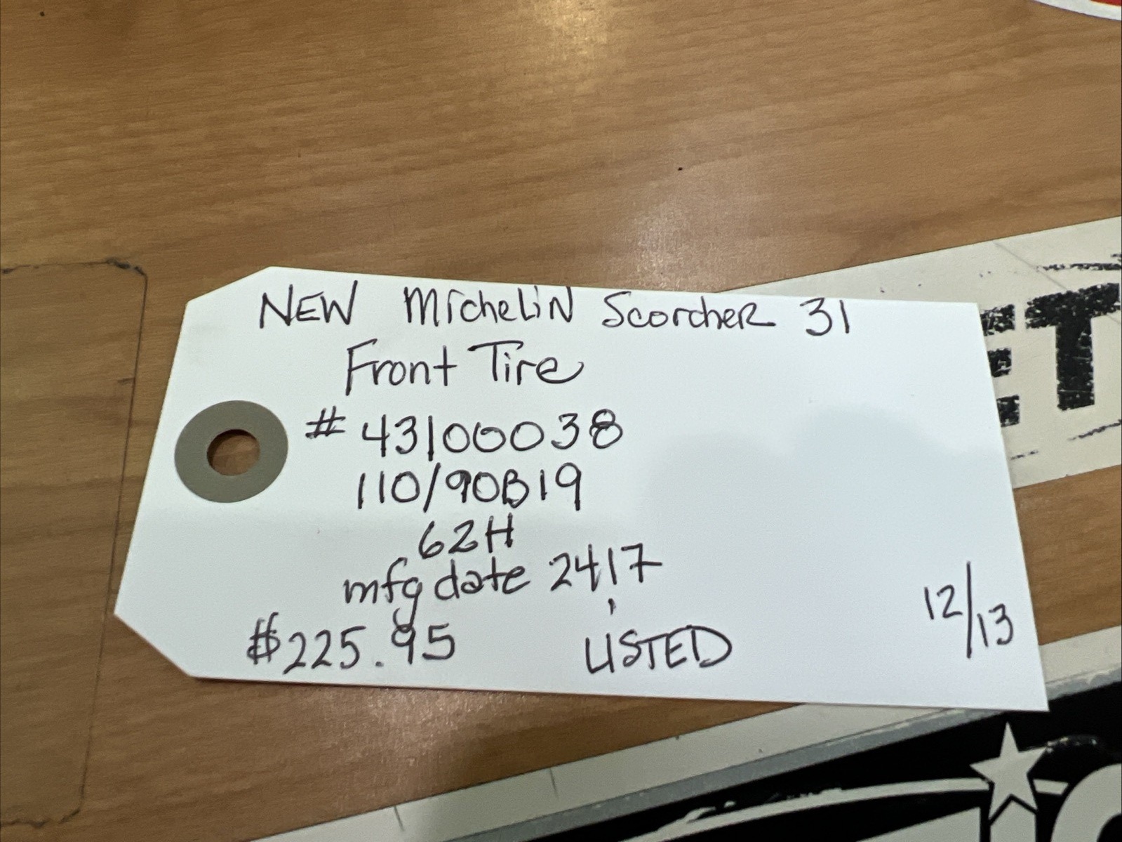 New Motorcycle Parts, New Parts