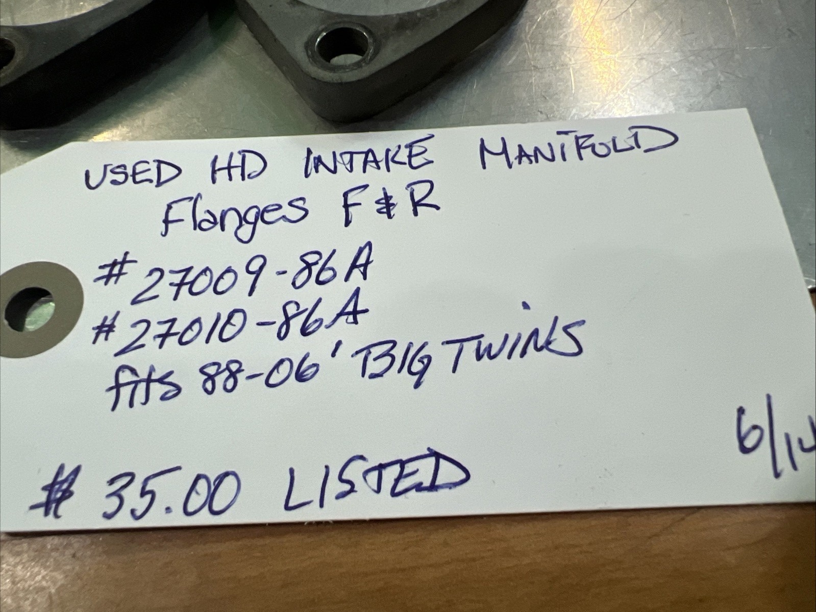 New Motorcycle Parts, New Parts