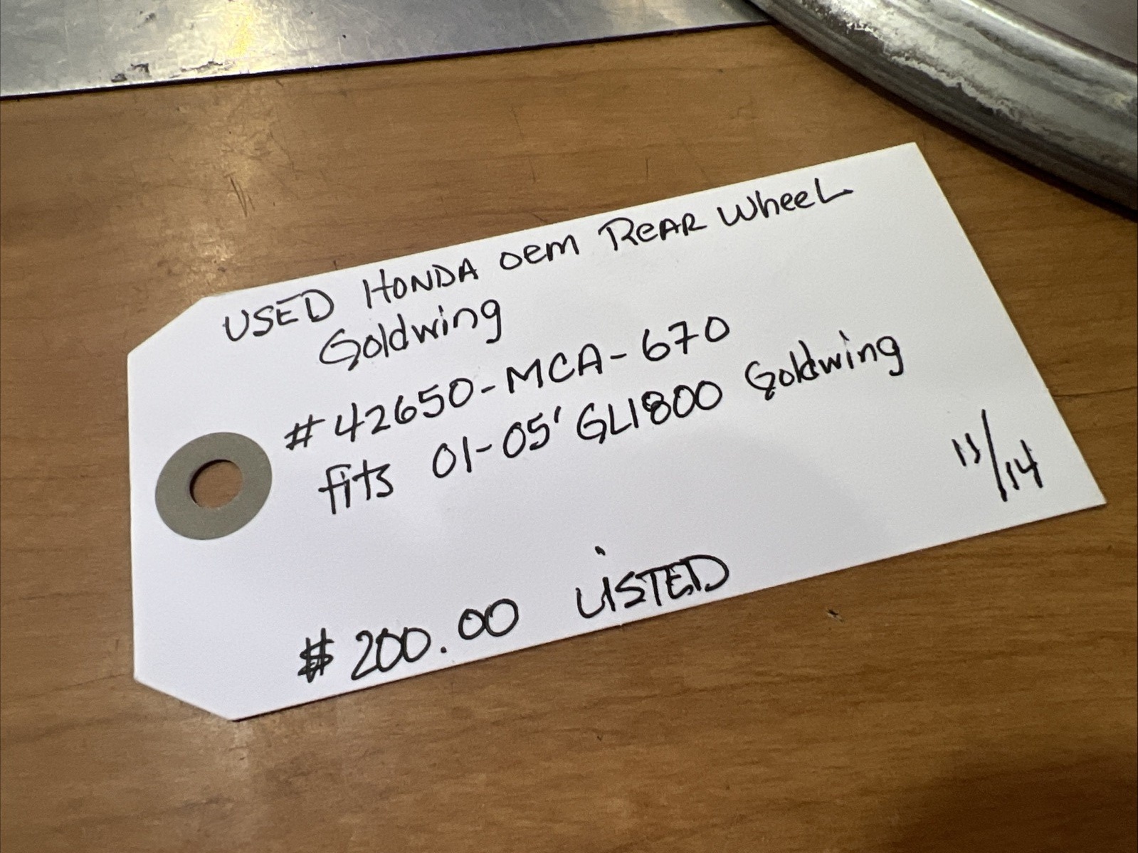 New Motorcycle Parts, New Parts