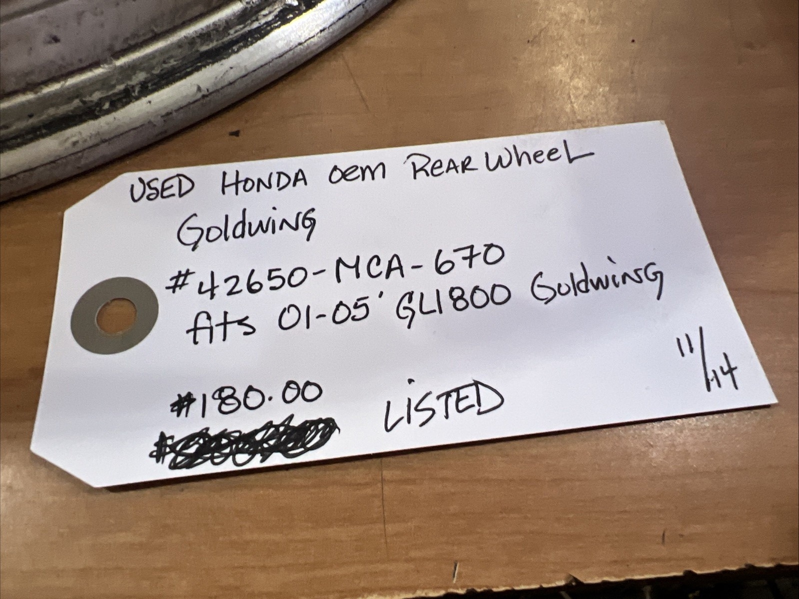 New Motorcycle Parts, New Parts