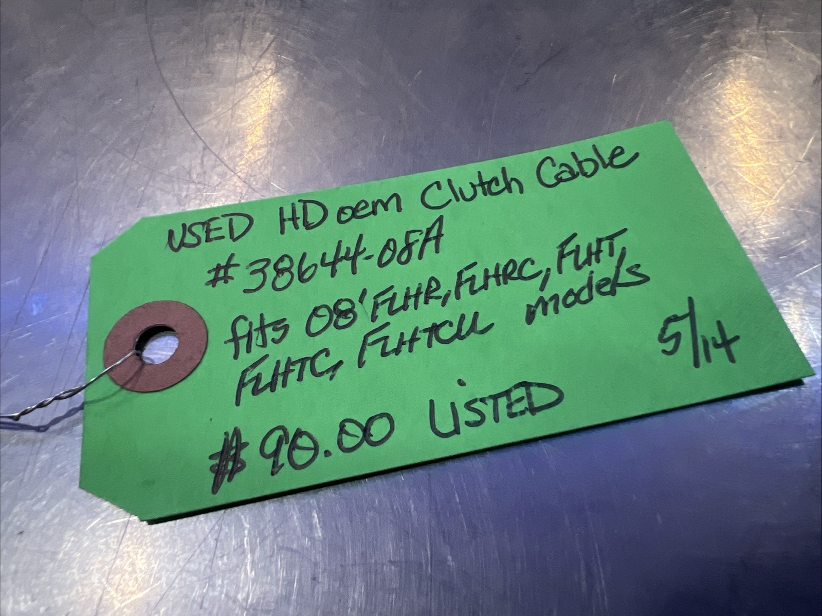 Harley Davidson oem Clutch Cable #38644-08A | Knobtown Cycle