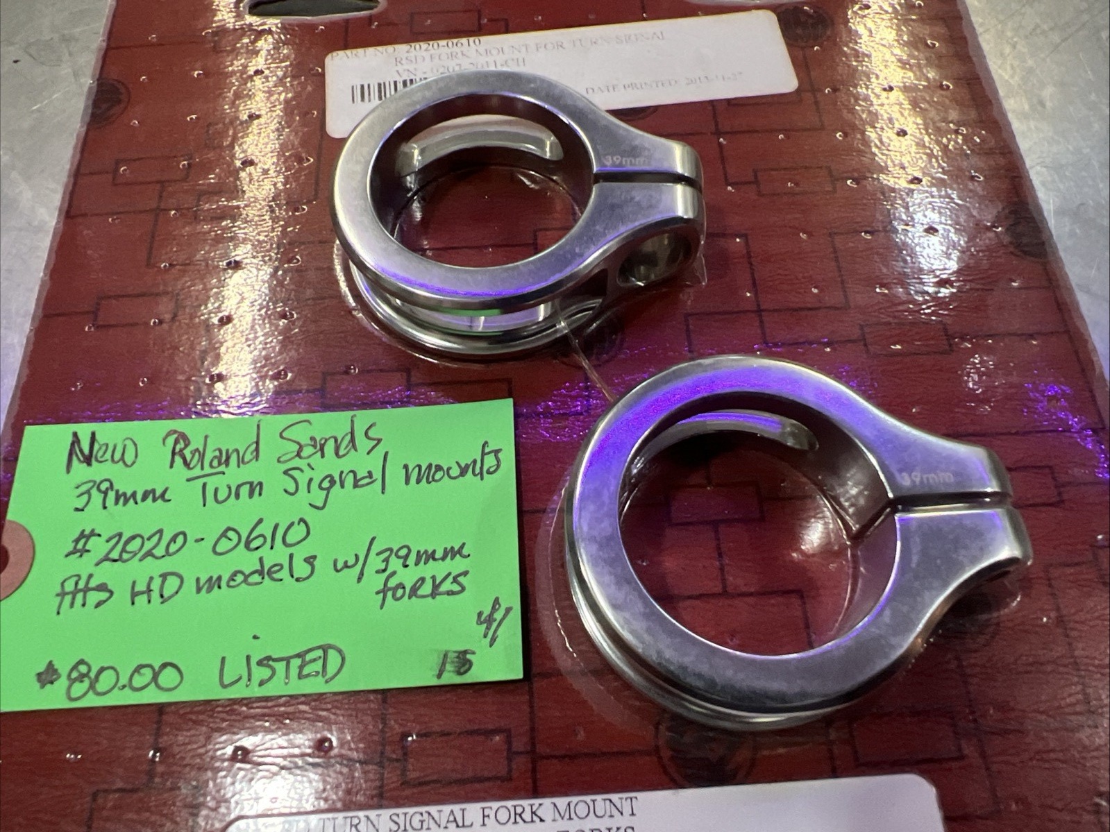 New Motorcycle Parts, New Parts