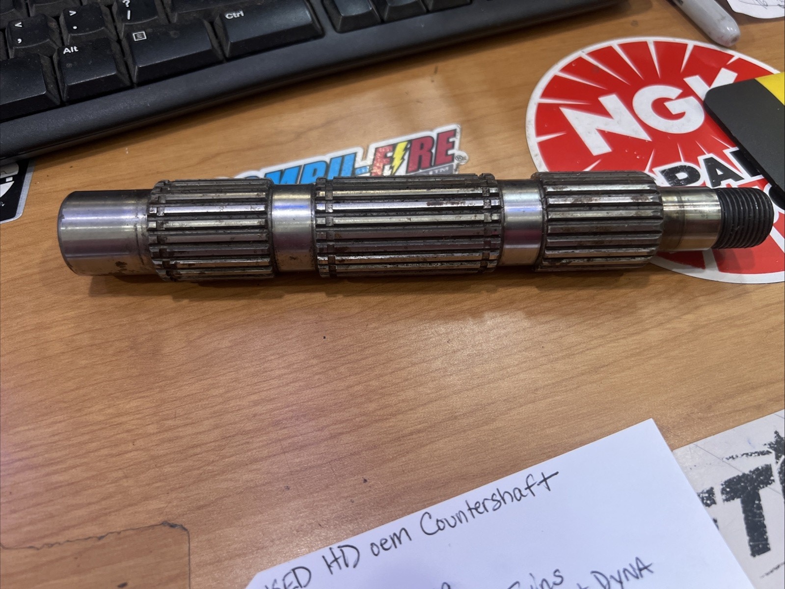 Harley Davidson oem Countershaft #35632-79 | Knobtown Cycle