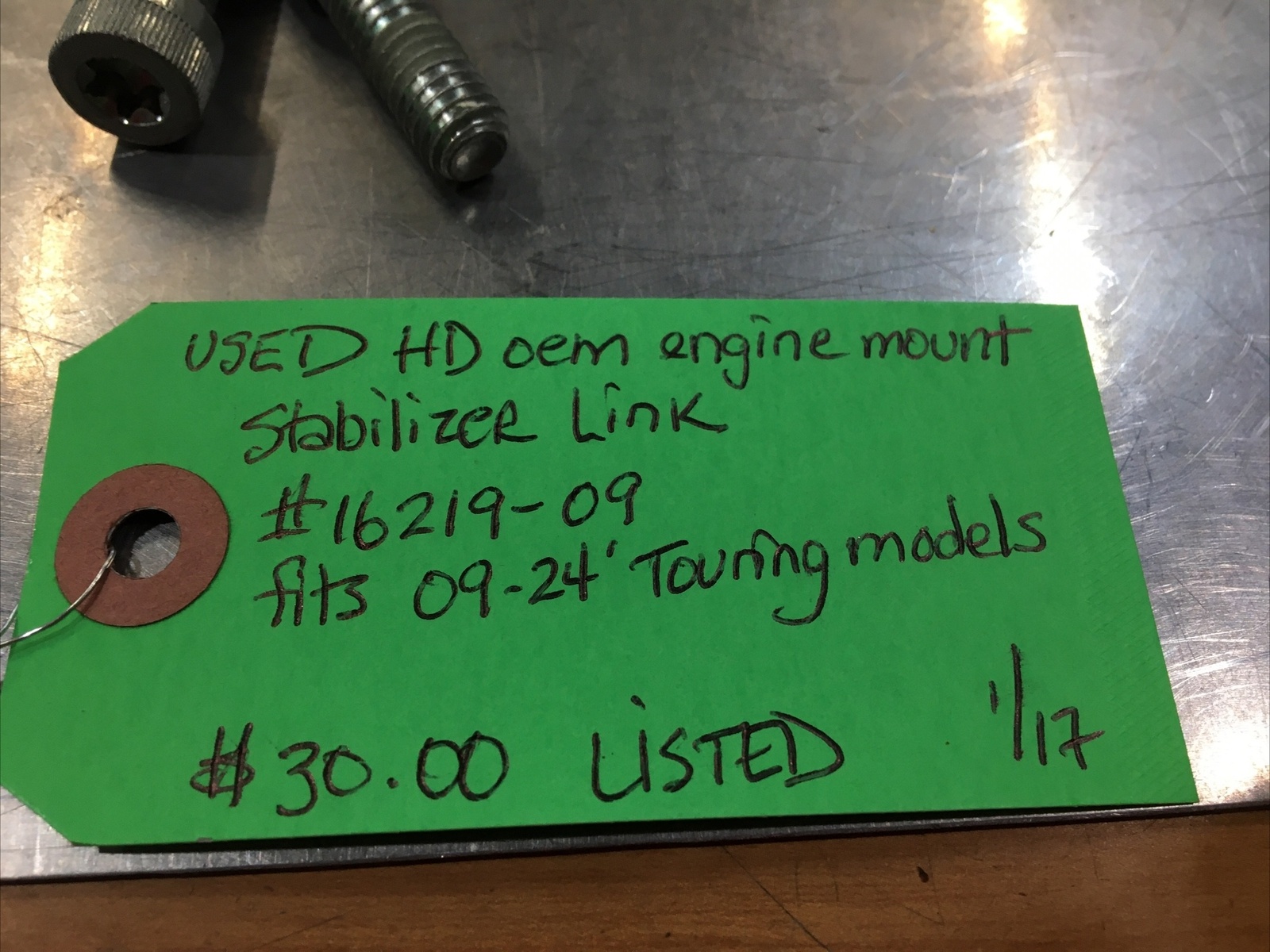 Harley Davidson oem Engine Mount Stabilizer Link #16219-09