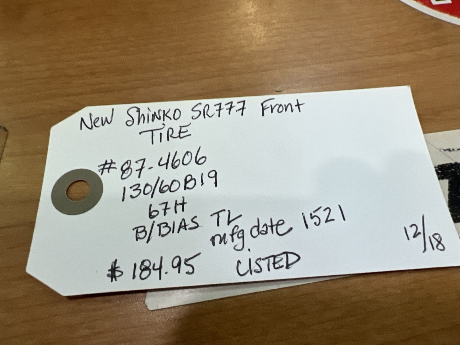 New Motorcycle Parts, New Parts