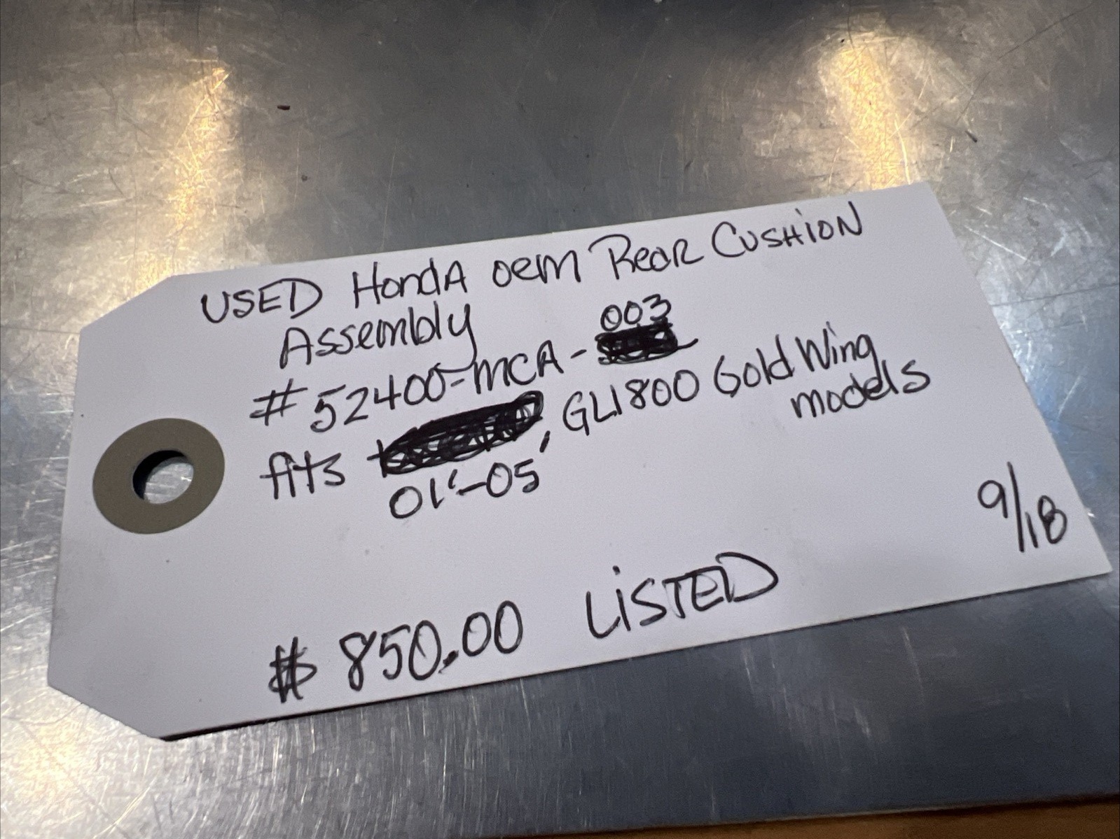 New Motorcycle Parts, New Parts