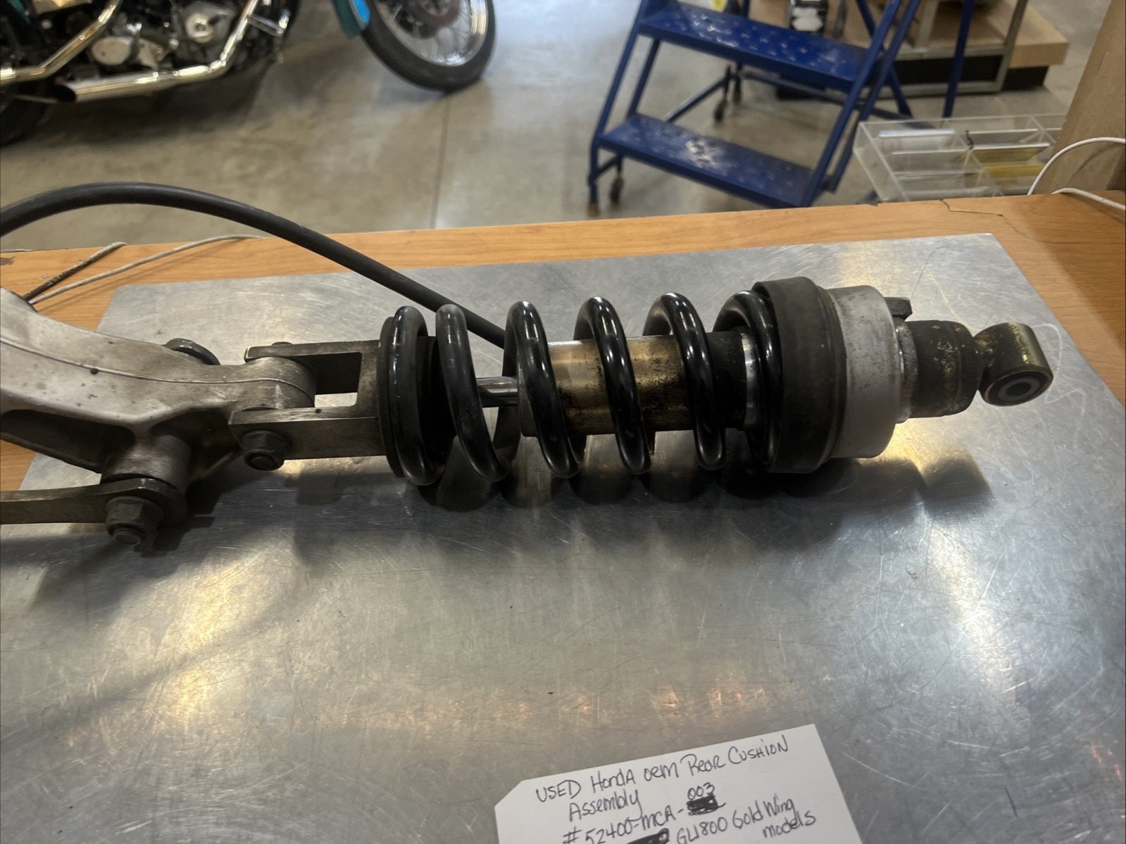 oem Rear Cushion Assembly #52400-MCA-003 | Knobtown Cycle