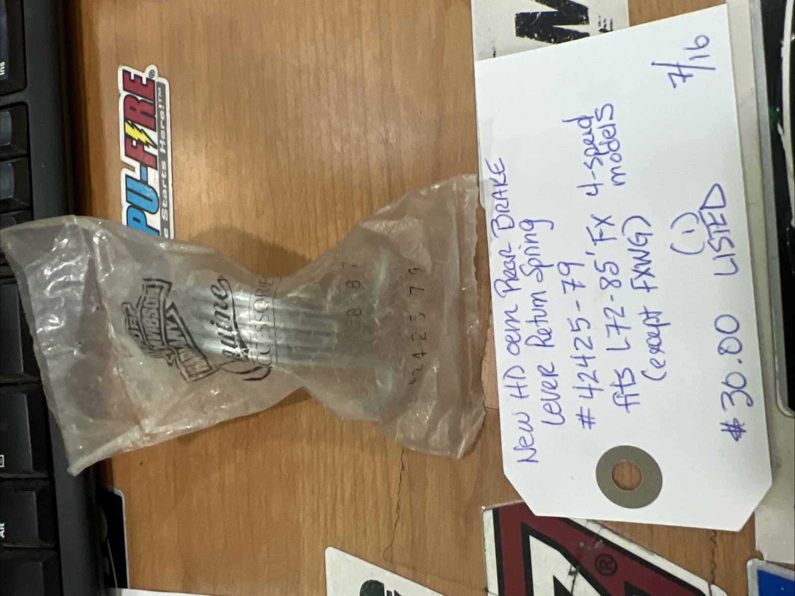 New Motorcycle Parts, New Parts