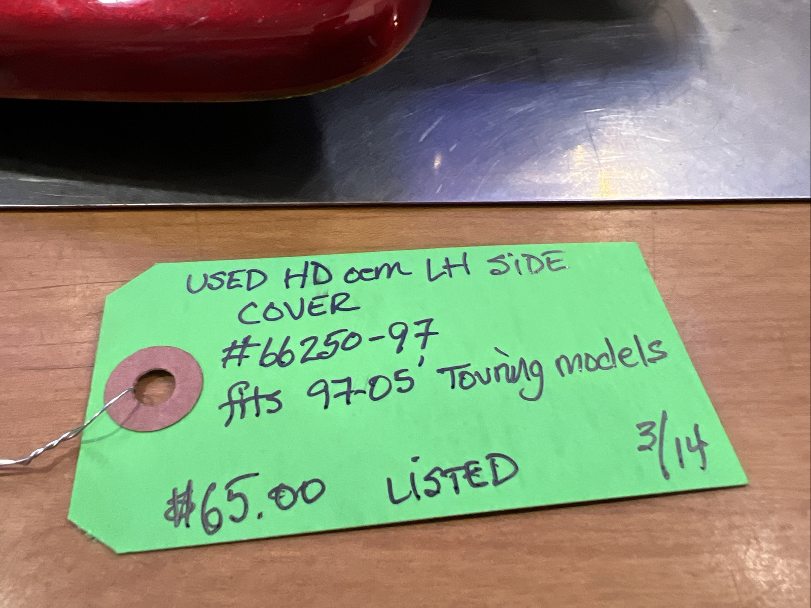 New Motorcycle Parts, New Parts