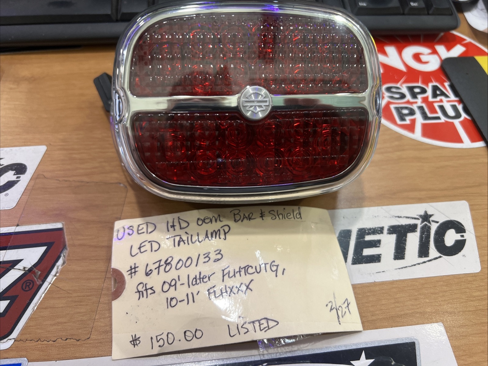 Harley Davidson oem Bar & Shield LED Tailight #67800133