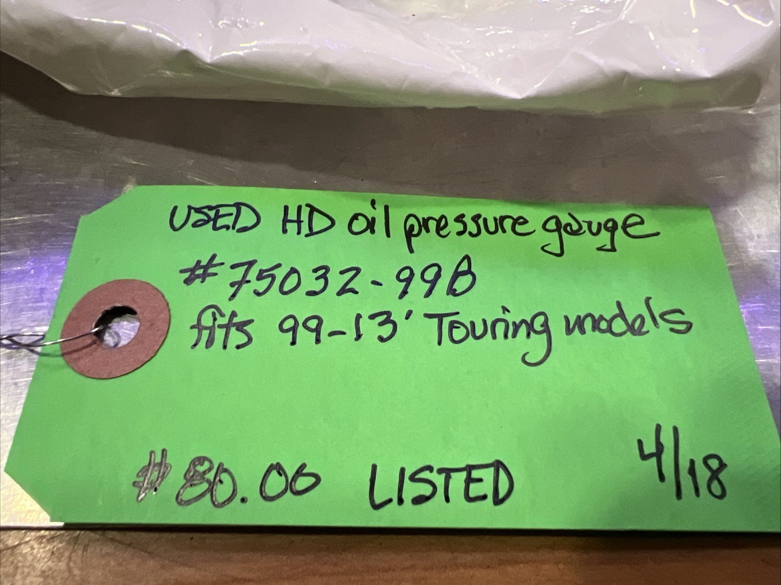 New Motorcycle Parts, New Parts