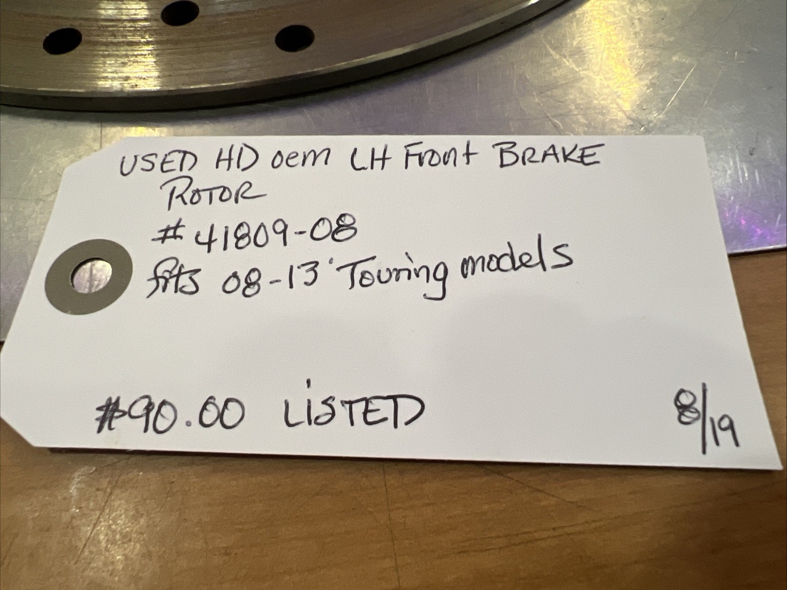 New Motorcycle Parts, New Parts