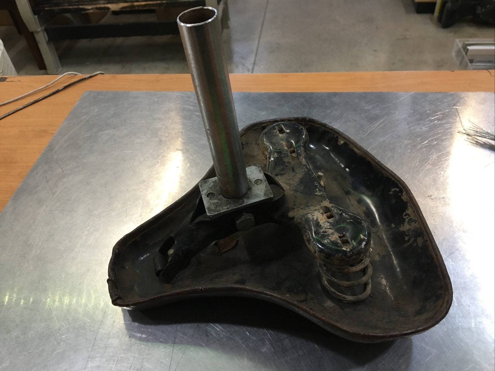 Vintage Troxel Spring Bicycle Seat | Knobtown Cycle