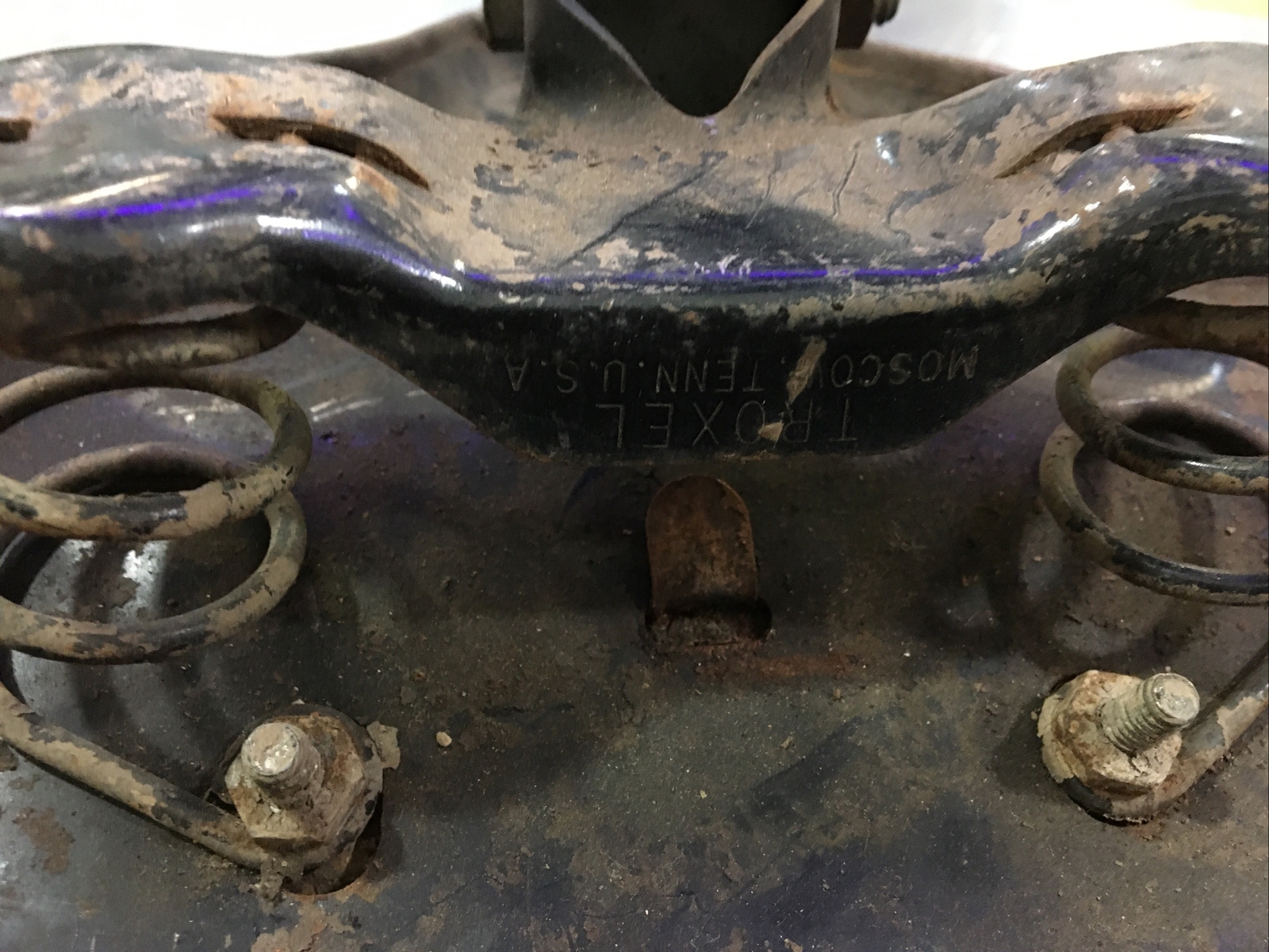 Vintage Troxel Spring Bicycle Seat | Knobtown Cycle