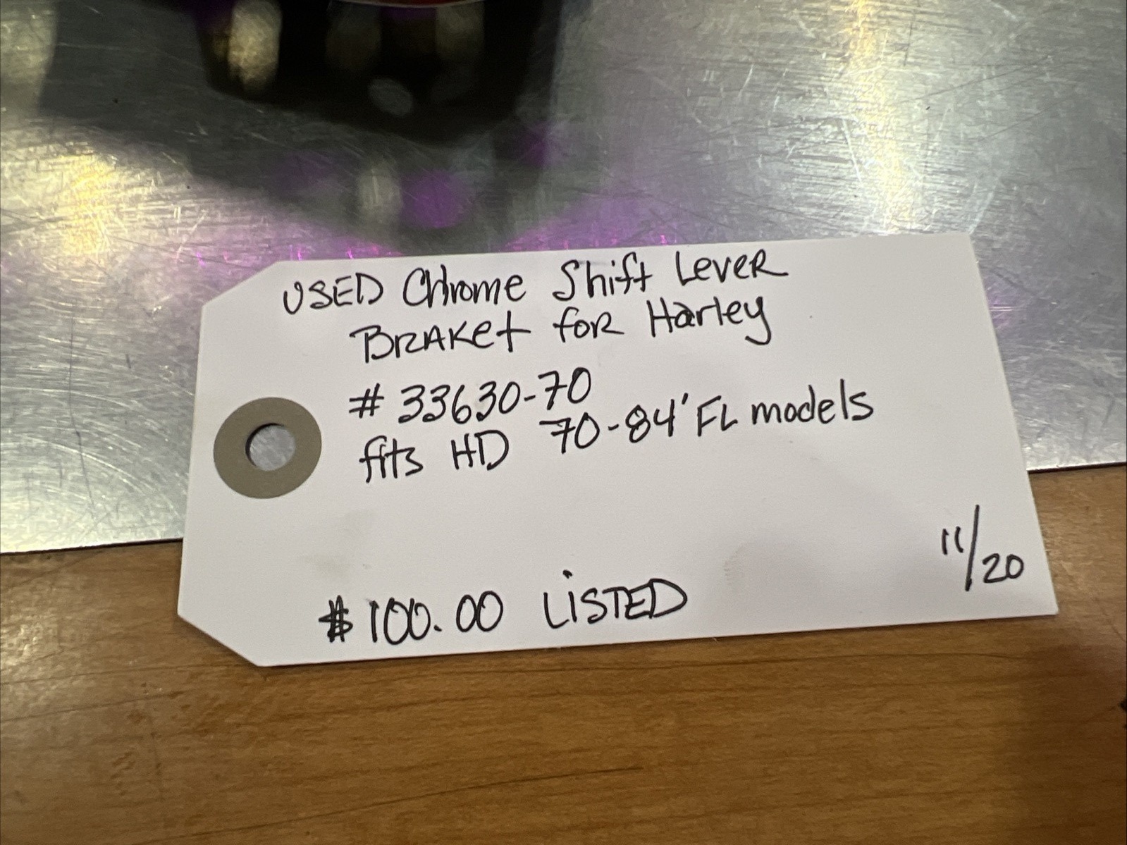 New Motorcycle Parts, New Parts