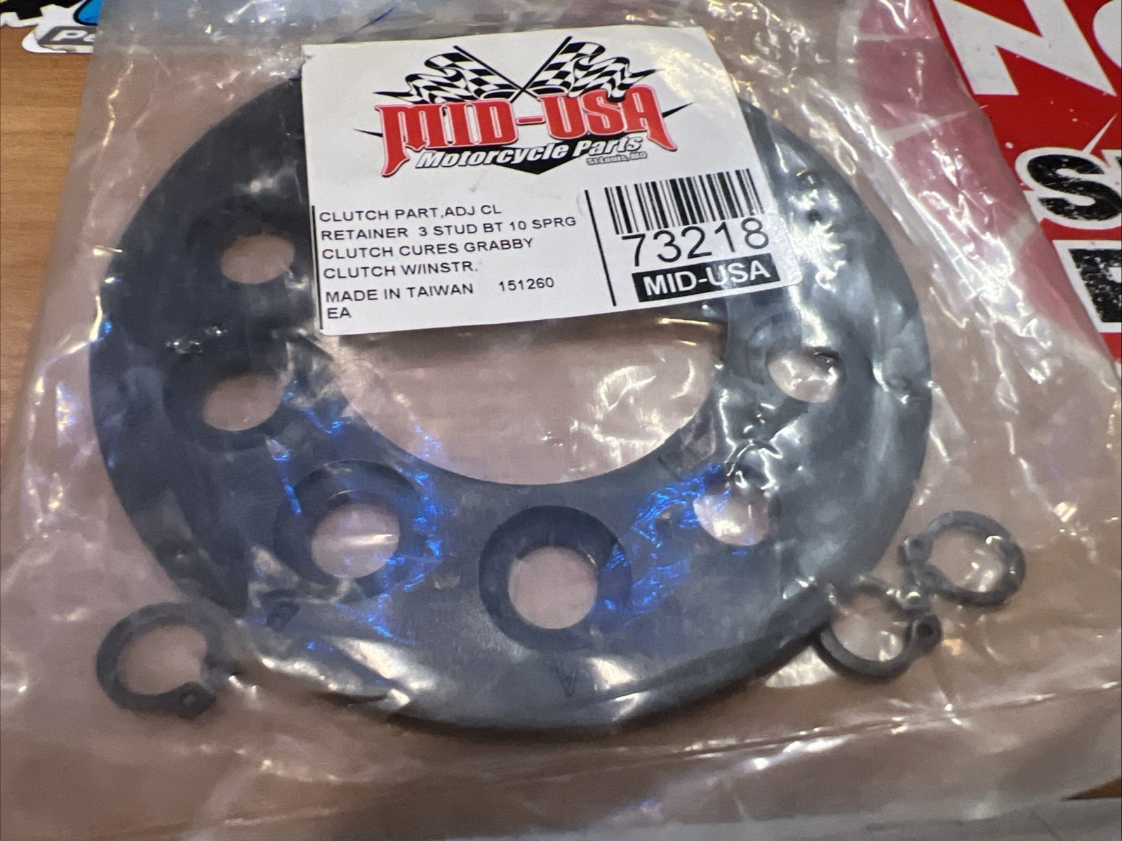 Adjustable Clutch Hub Retainers For Harley #73218