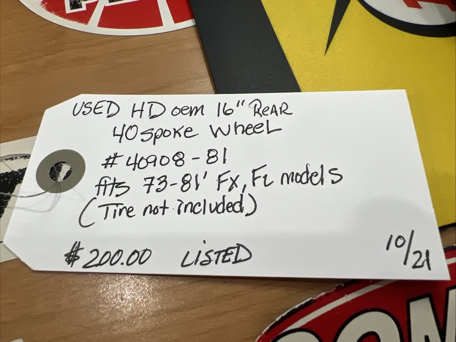 New Motorcycle Parts, New Parts