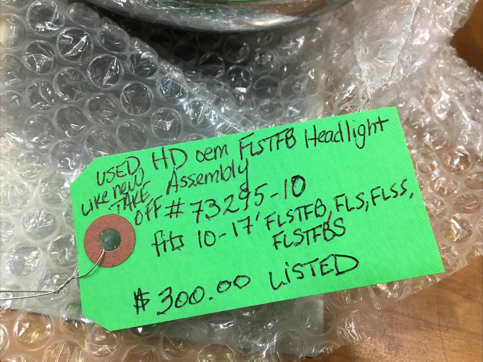 Harley Davidson oem FLSTFB Headlight Assembly #73295-10