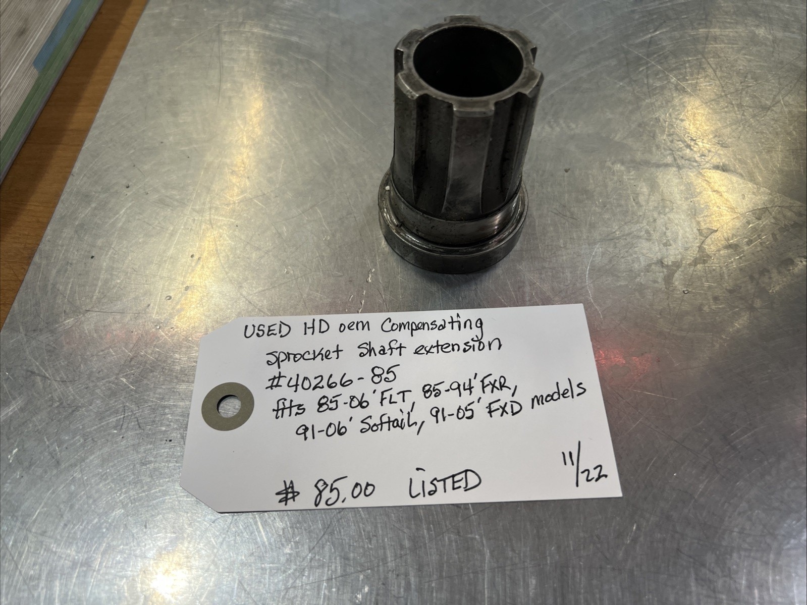 Harley Davidson oem Compensating Sprocket Shaft Extension