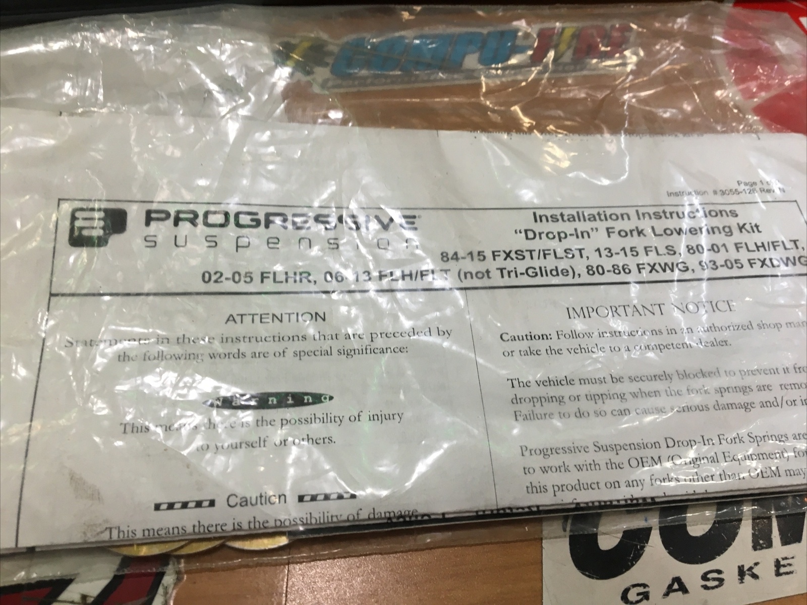 New Motorcycle Parts, New Parts