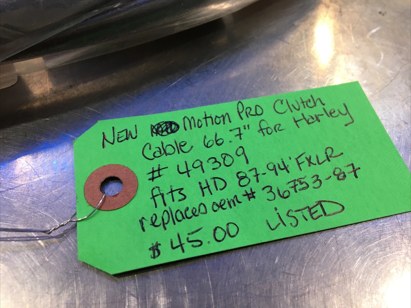 New Motorcycle Parts, New Parts