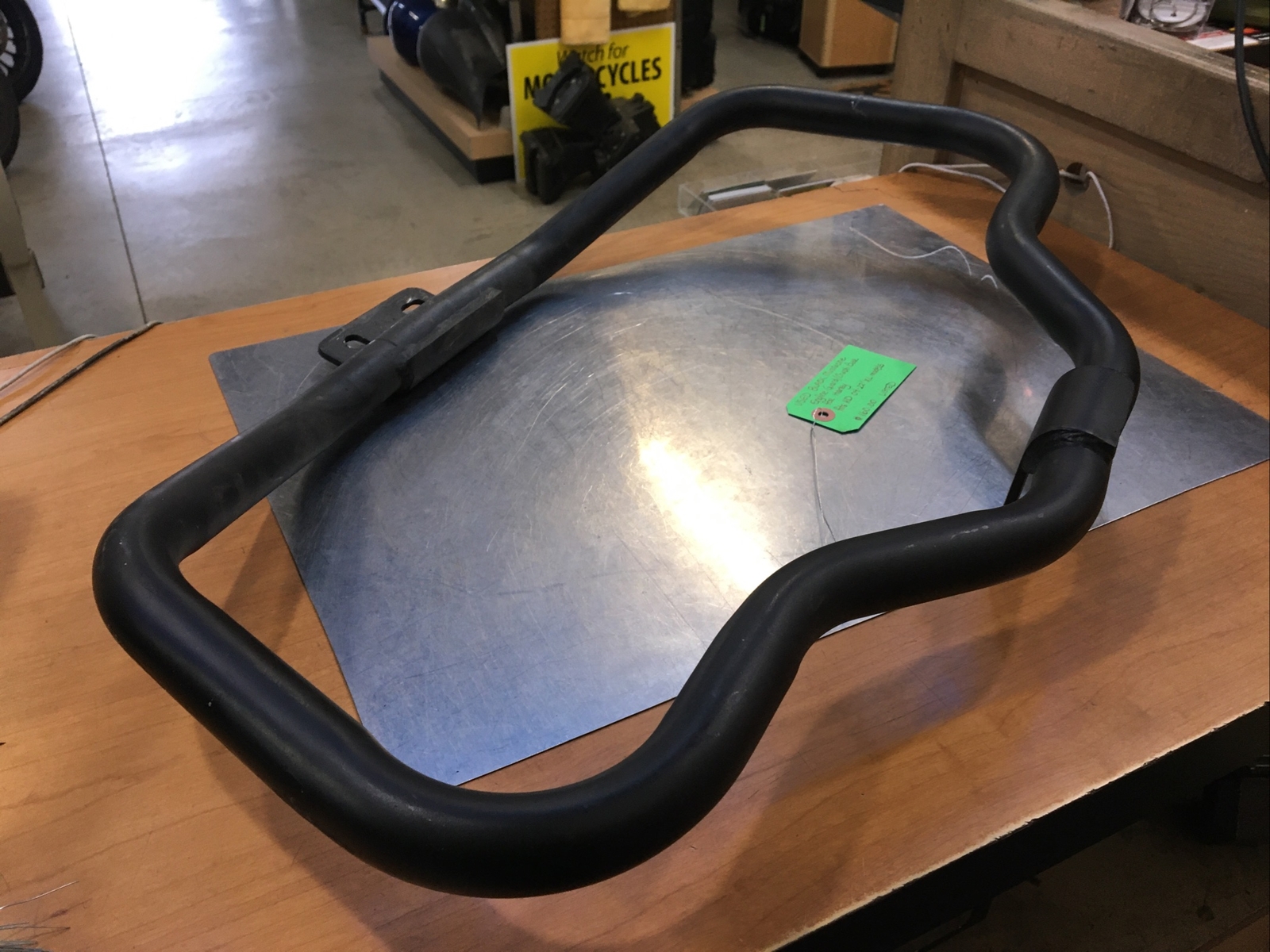 Black Mustache Engine Guard/Crash Bar For Harley