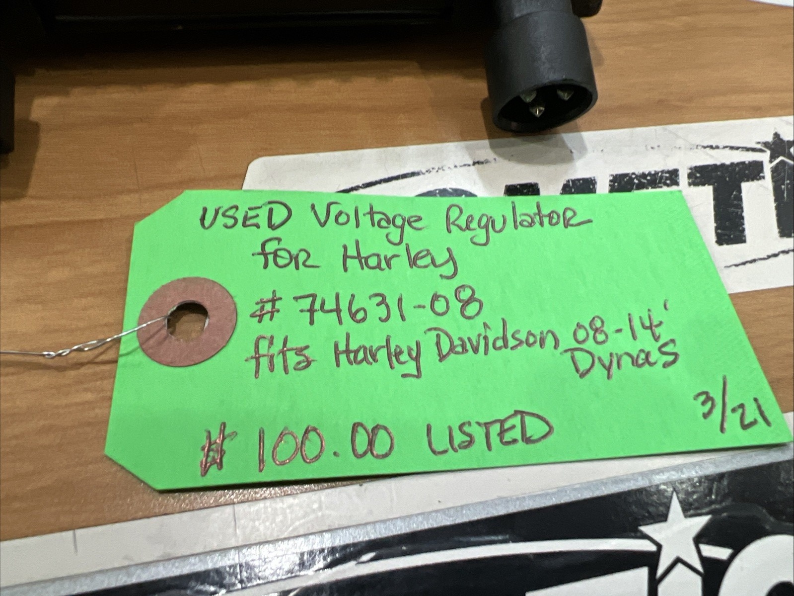 Voltage Regulator For Harley #74631-08 | Knobtown Cycle