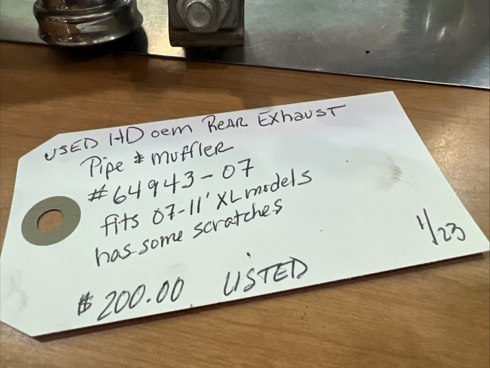 New Motorcycle Parts, New Parts