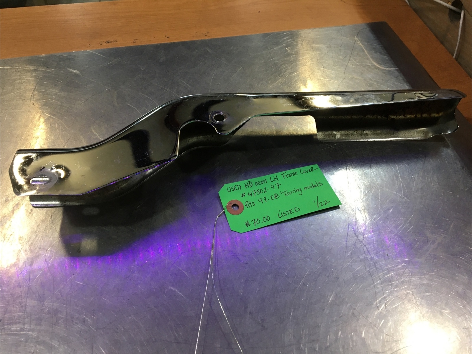 Harley Davidson oem LH Frame Cover #47502-97