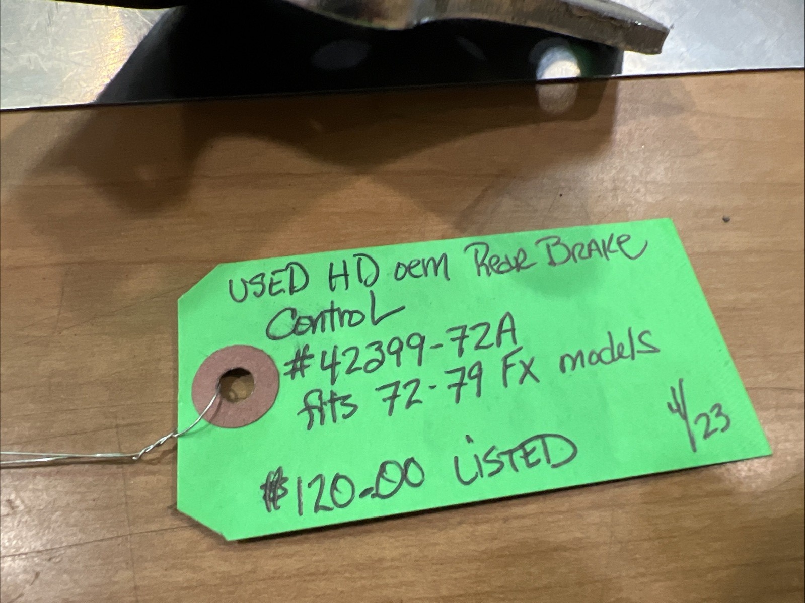 Harley Davidson oem Rear Brake Control #42399-72A