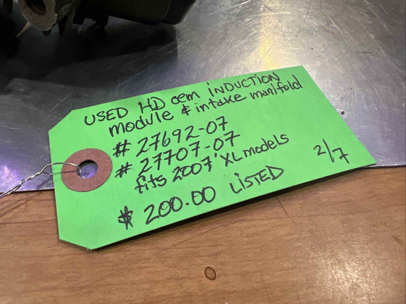 Harley Davidson oem Induction Module & Intake Manifold