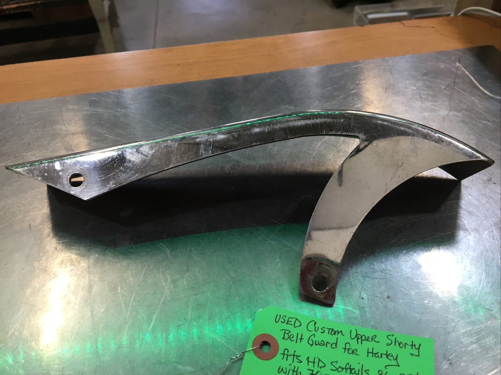 Upper Shorty Belt Guard For Harley | Knobtown Cycle